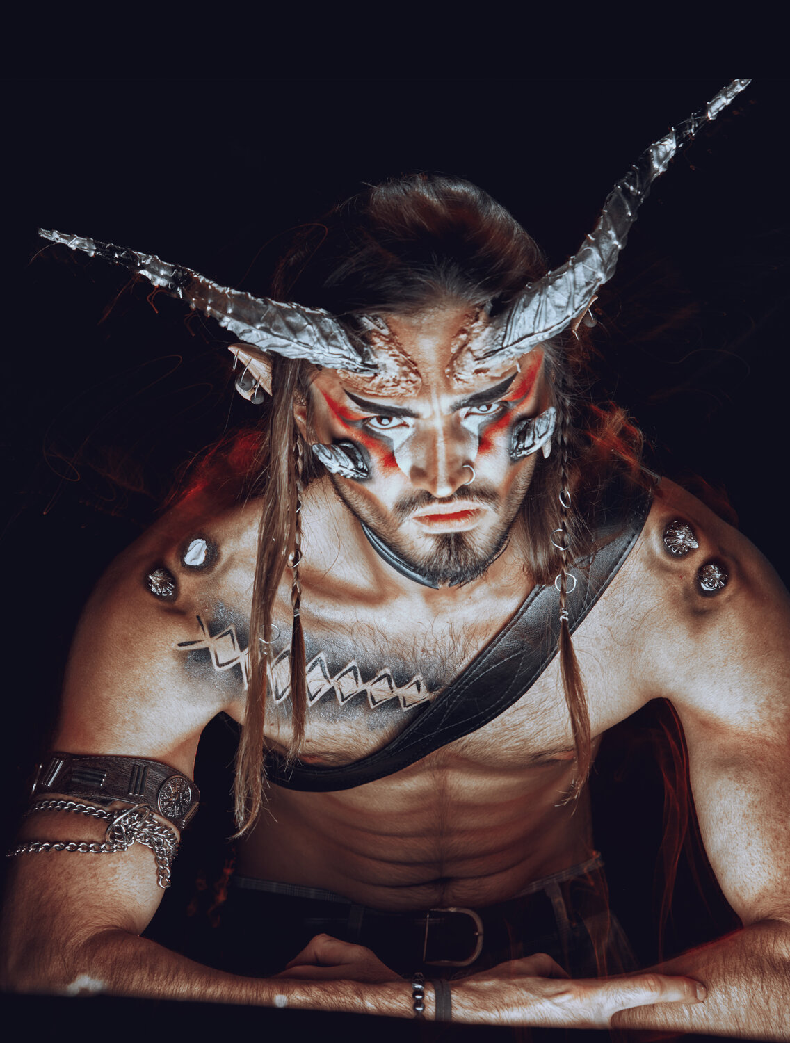 diablo 2 barbarian cosplay, человек, diablo 3 barbarian, император шао кан, анубис злой бог