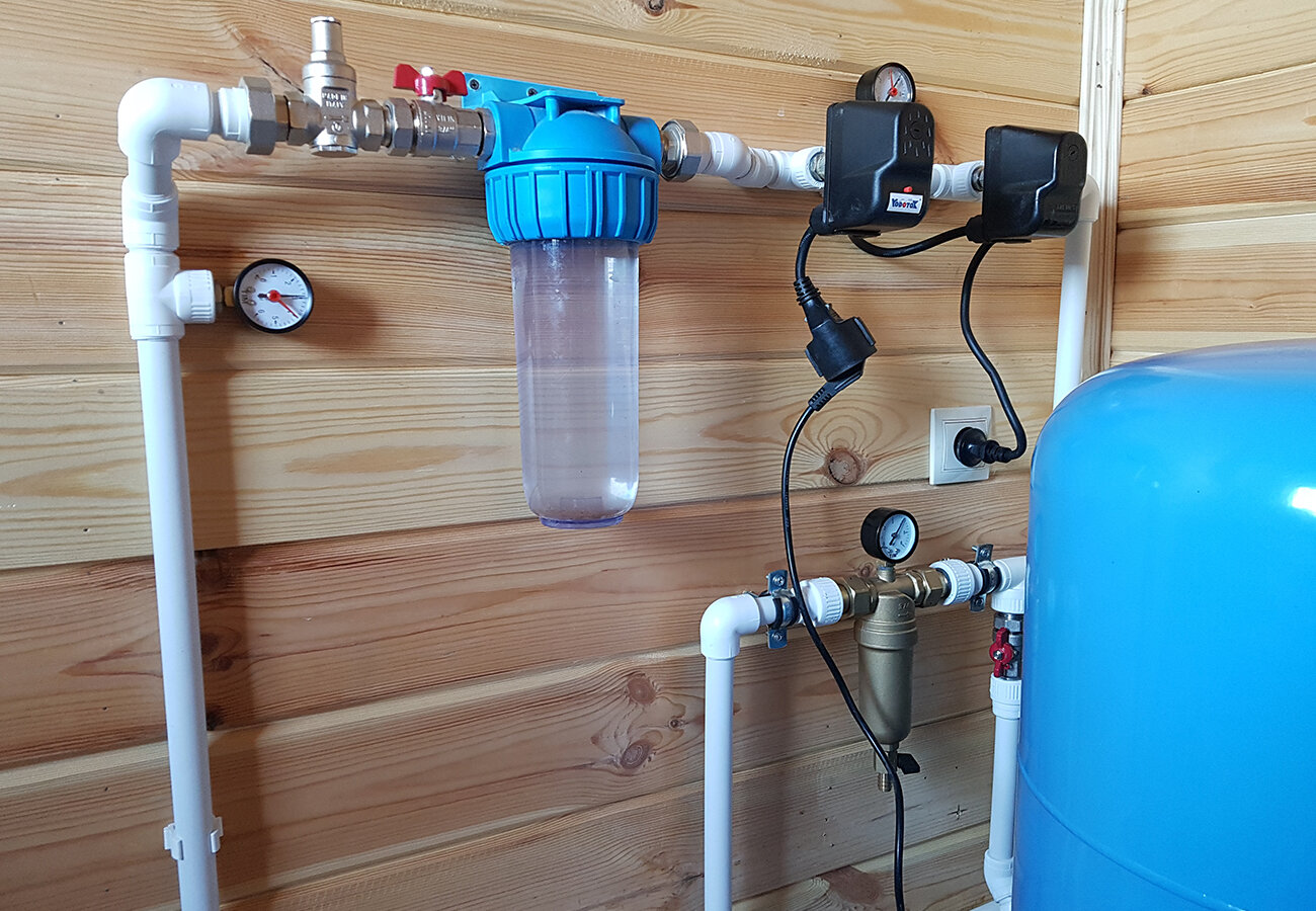 Схема абиссинского колодца