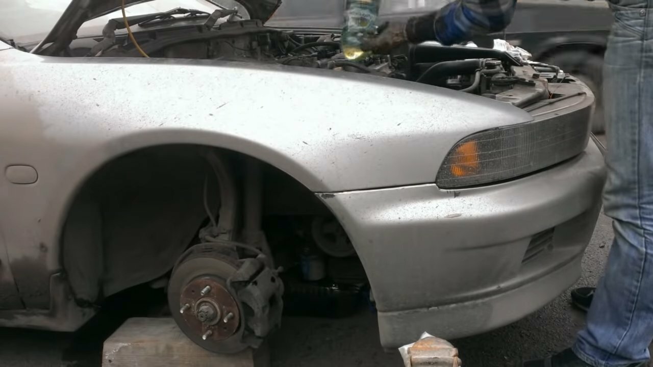 toyota mark ii jzx 90, хонда прелюд 95 года, toyota curren с бампером от сильвии, honda civic ek3 h22a автомат, автомобиль