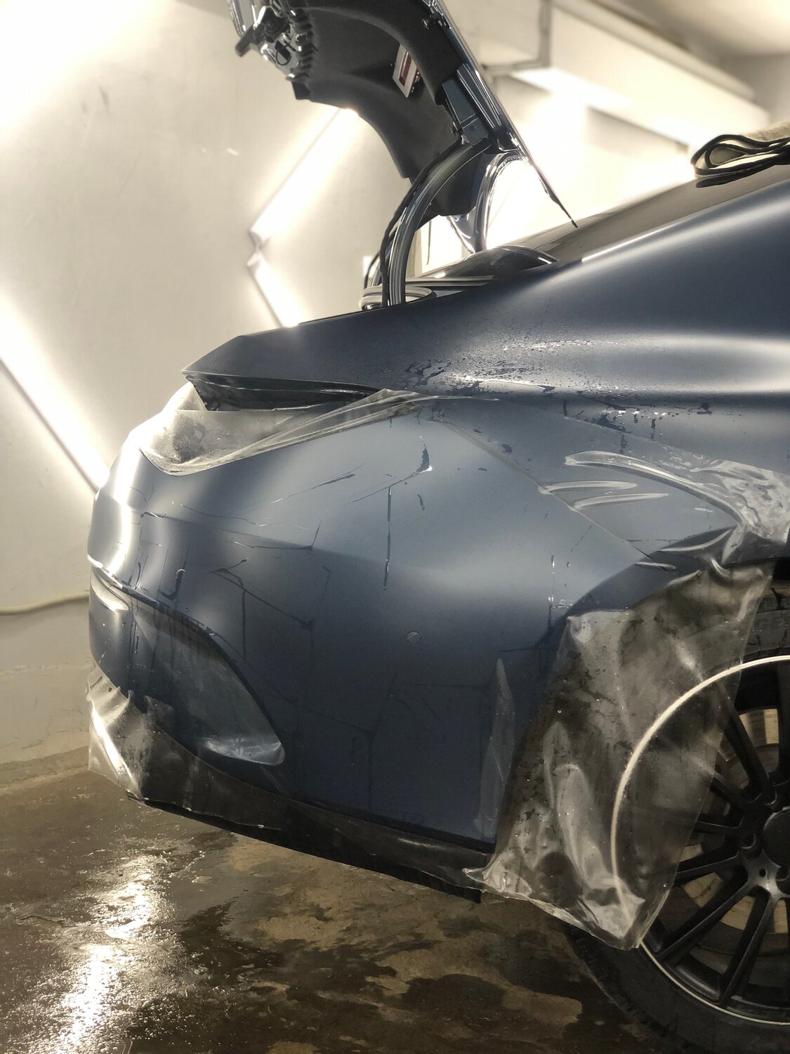 автомобиль, авто, оклейка автомобиля, покраска авто, антигравийная пленка арка bmw m4
