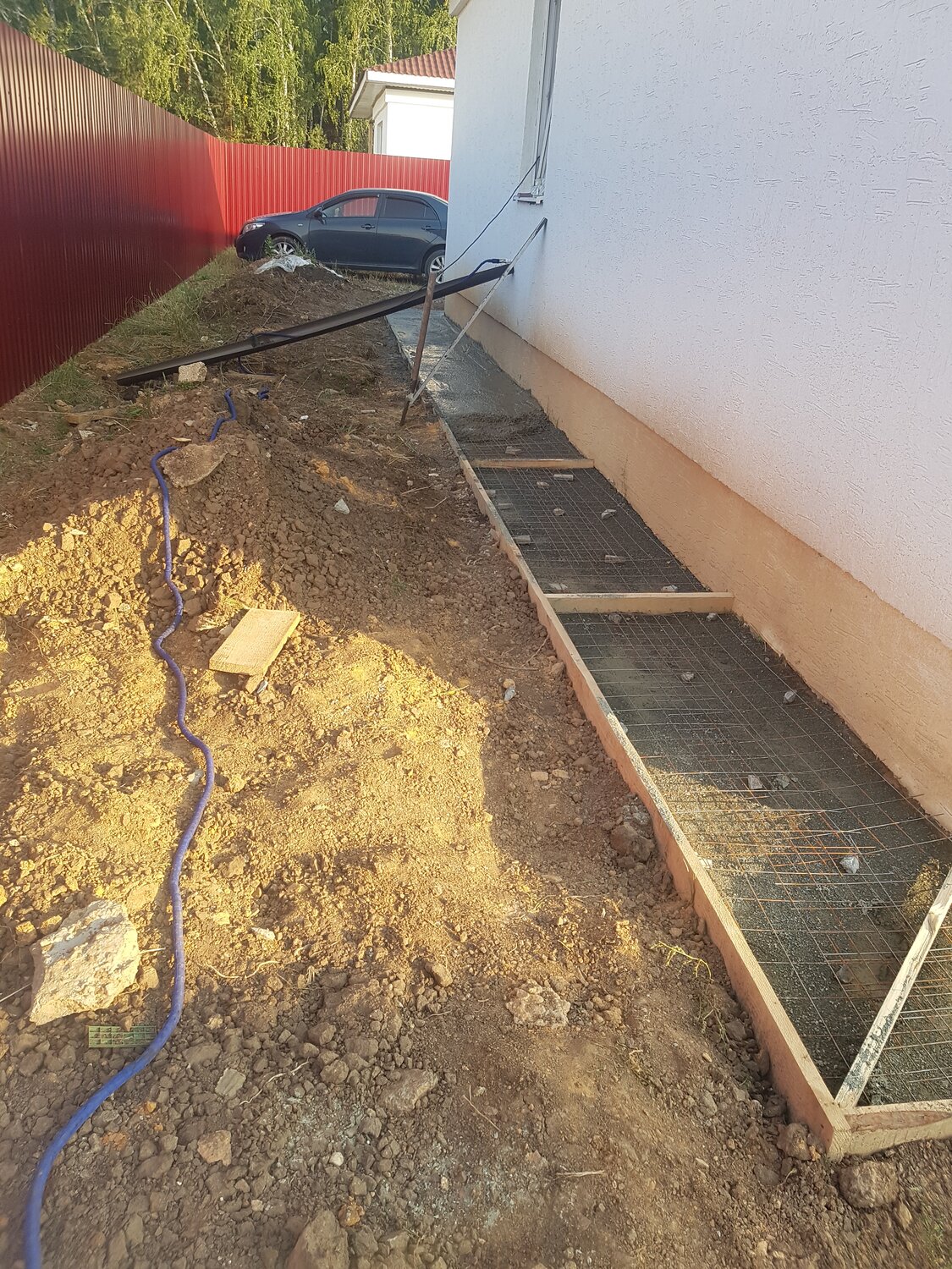 отмостка, отмостка дома, отмостка в частном доме, отмостка вокруг дома, устройство отмостки