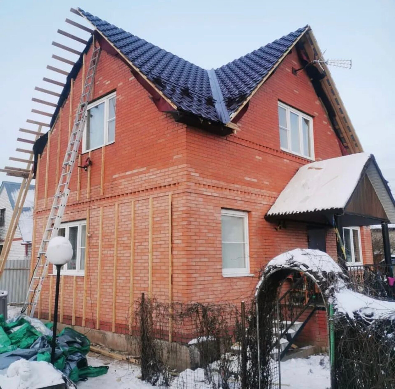 загородный дом, коттедж, кирпичный дом, дача дом, дом