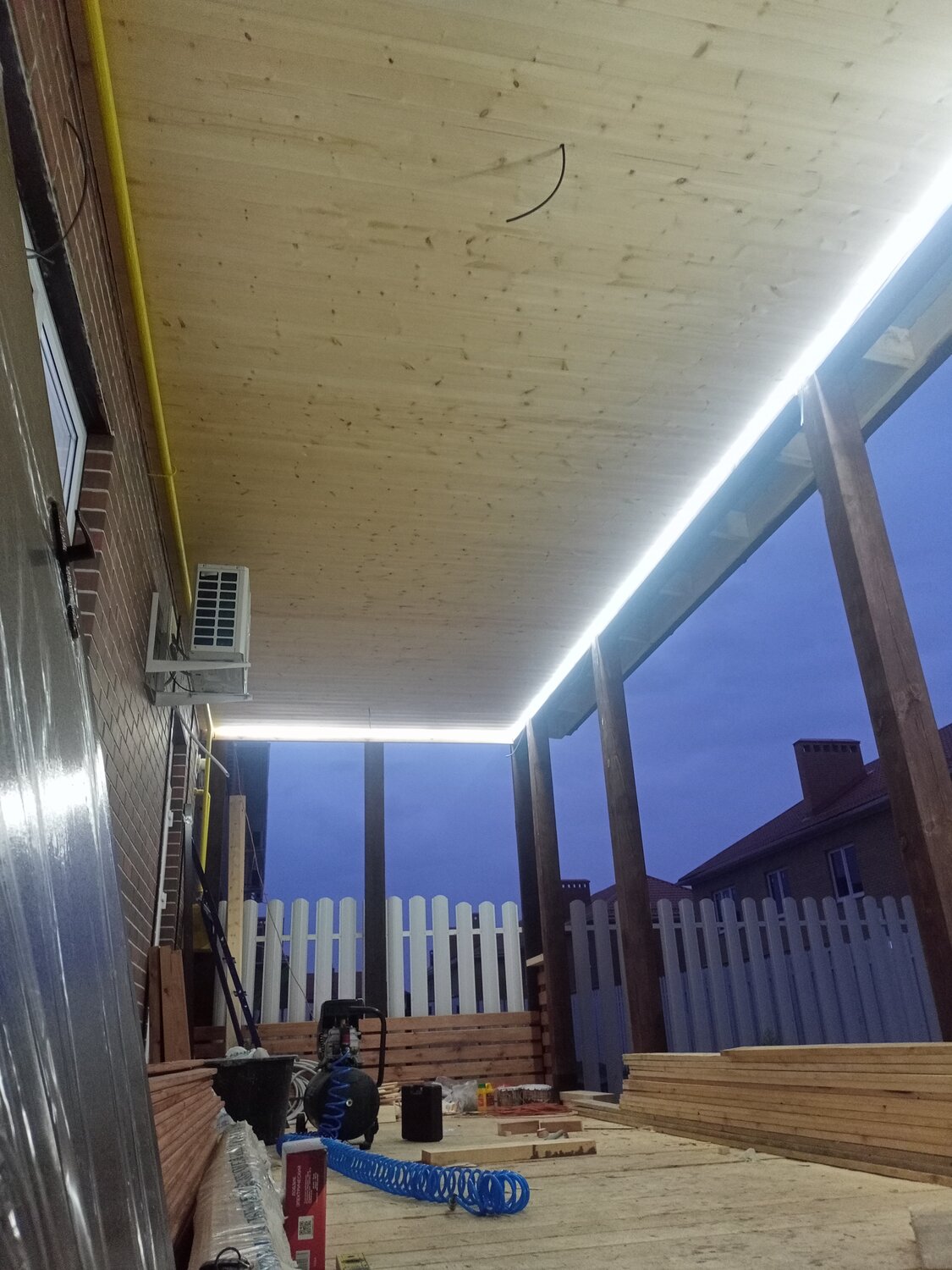 освещение террасы, крашеная вагонка штиль, веранда, норма освещенности для террасы, дизайн террасы