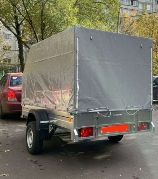 тент на прицеп мзса, легковой прицеп, прицеп, прицеп мзса, тент на прицеп