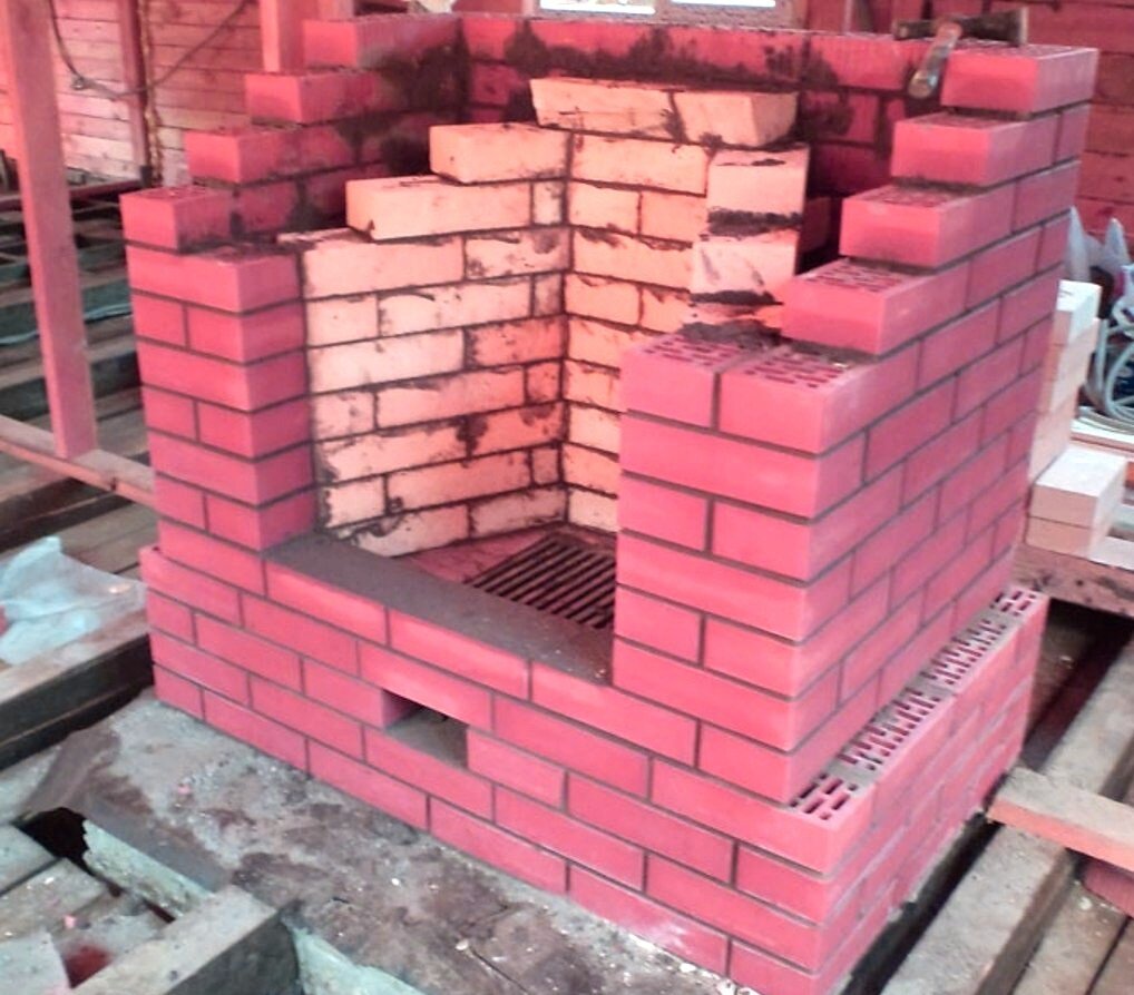 кирпичная печь камин, кирпичная печь, кирпичный камин, арка из кирпича для печи, варочная печь из кирпича