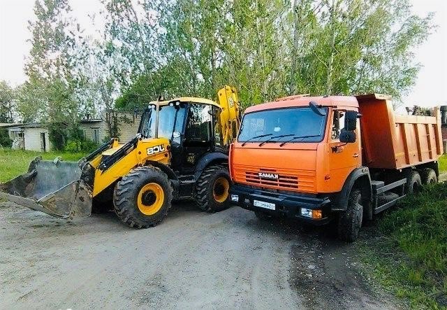 Аренда экскаватора / погрузчика в Совьяках - Аренда: 3 владельца экскаватора / п