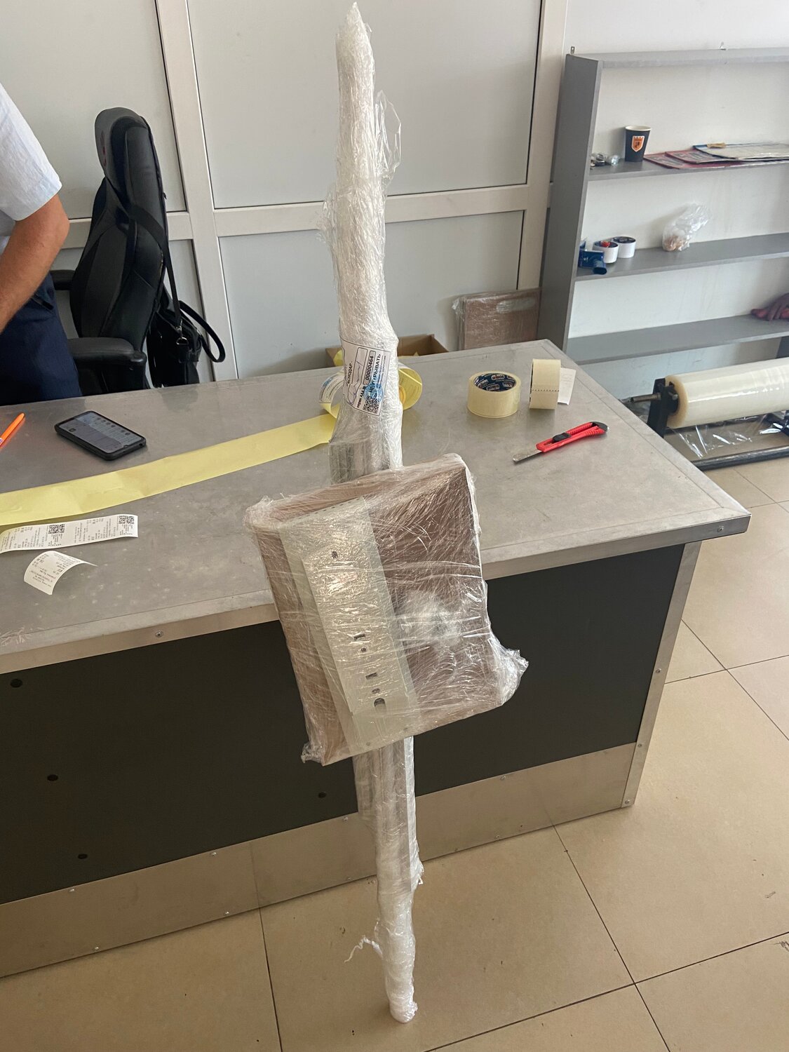 когтеточка труба 110 джут, когтеточка-столбик кот-е "sharp" 79 см, мех, бежевый, когтеточка, когтеточка столбик, когтеточка двойная