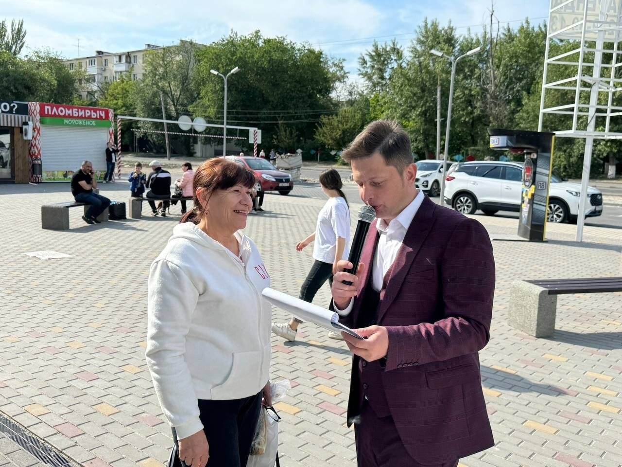 в сквер, городские, глава администрации, администрация города, городской округ город астрахань