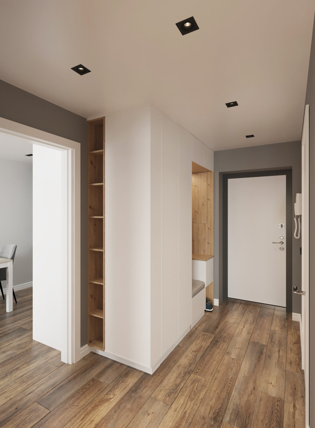 интерьер прихожей, дизайн прихожая, дизайн коридора в квартире в современном стиле, интерьер прихожая, прихожая в современном стиле