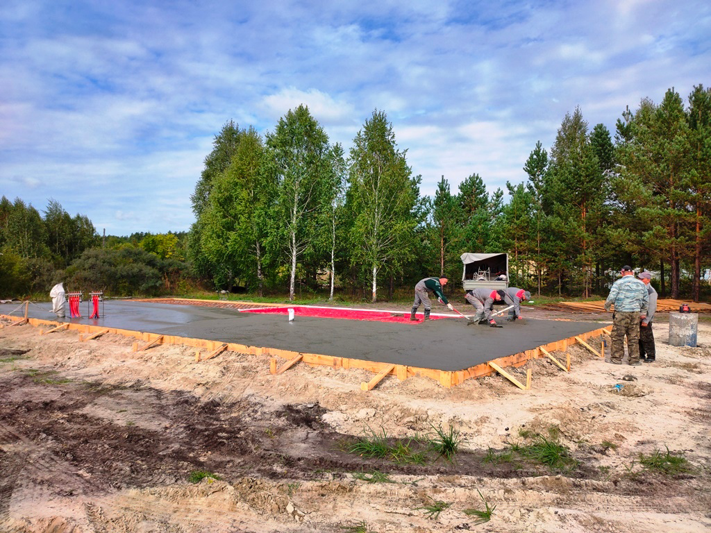 монолитная плита фундамент, фундамент плита, фундамент монолитный, ушп фундамент, строительство фундамента