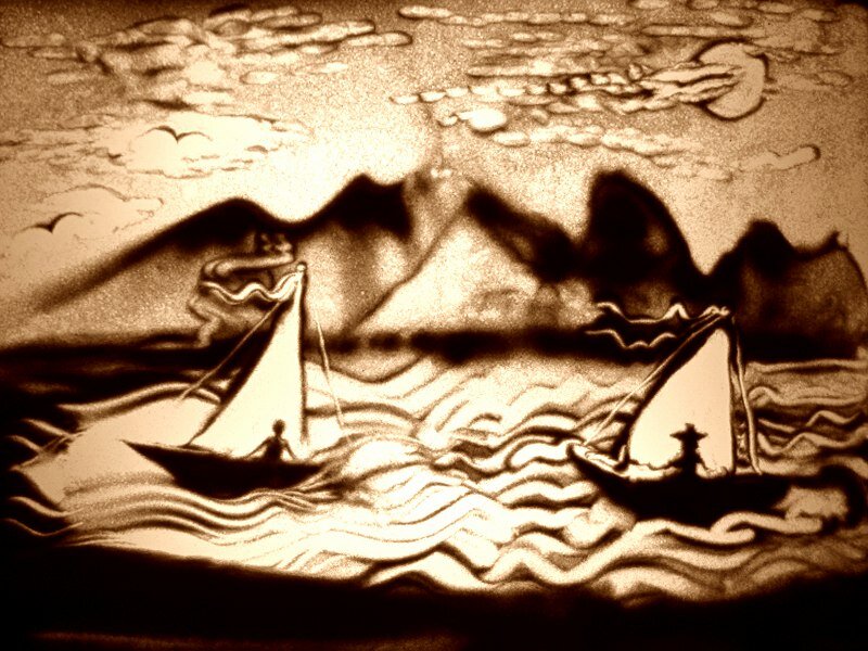 Песочное шоу в Терсинском сельском поселении - Шоу на мероприятия - Артисты: 5 о