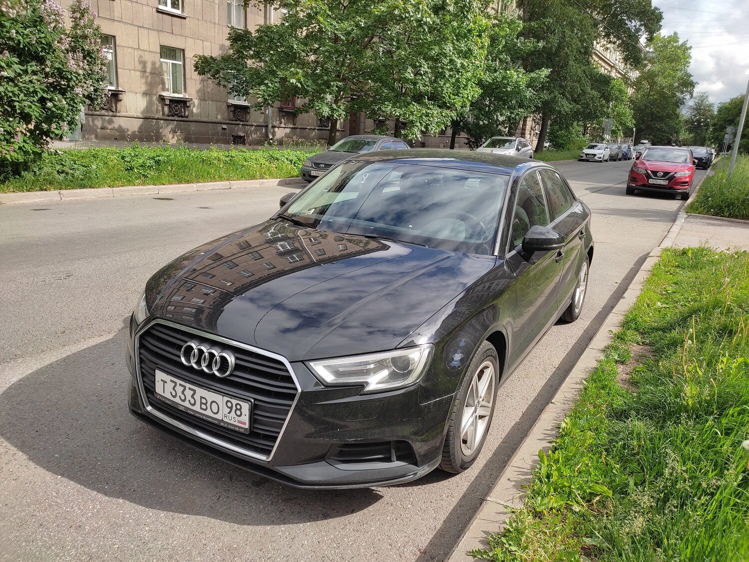 audi a, audi a4, черная ауди, машина audi, Audi A7 I