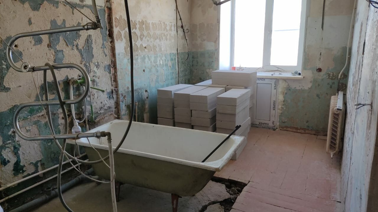 квартира, старая ванная комната, ремонт ванной, квартира хрущевка после капитального ремонта, ванная комната