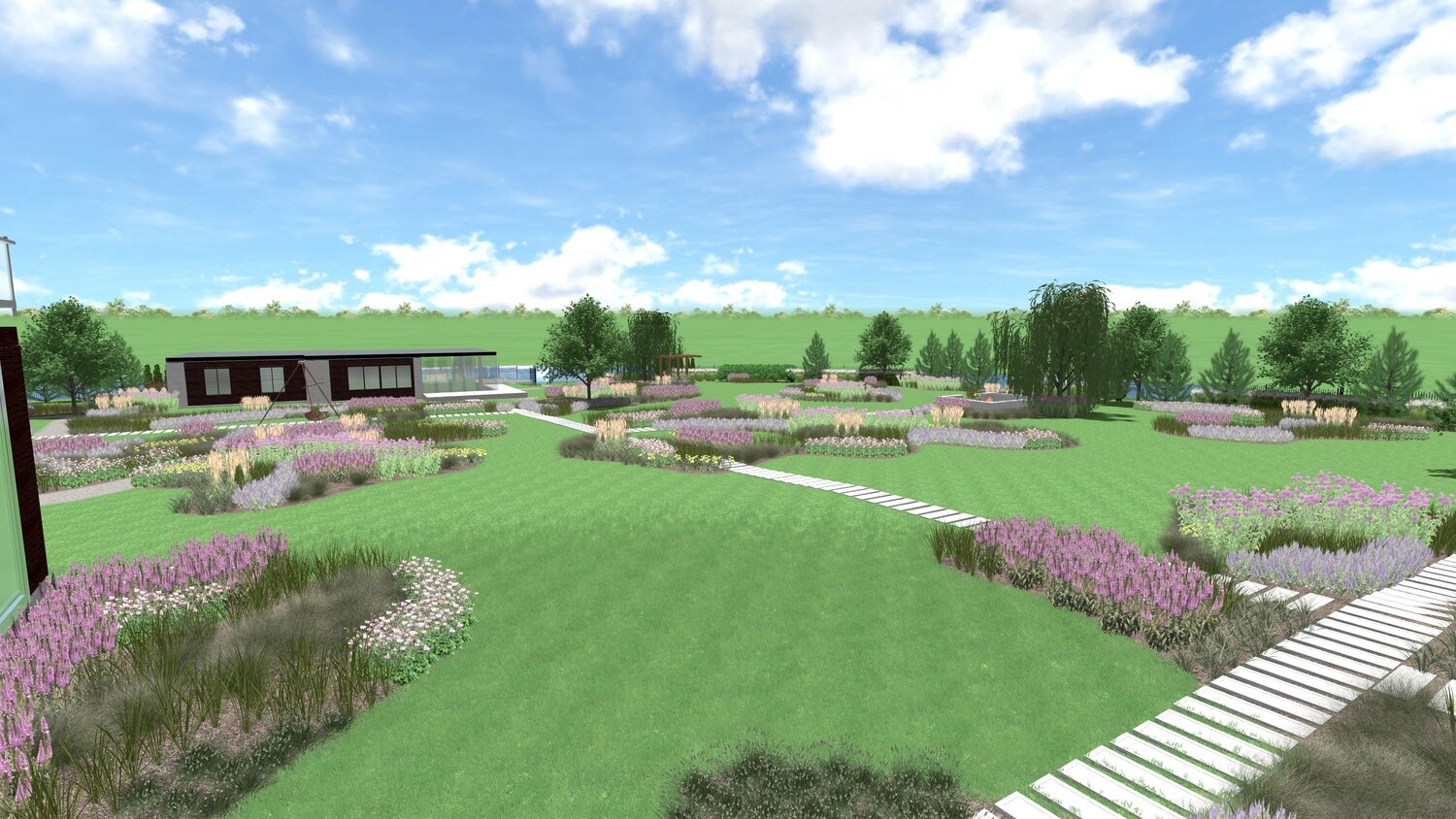 ландшафтный дизайн, современный ландшафтный дизайн, участок ландшафтный дизайн, ландшафтный дизайн панорама, проект ландшафтного дизайна