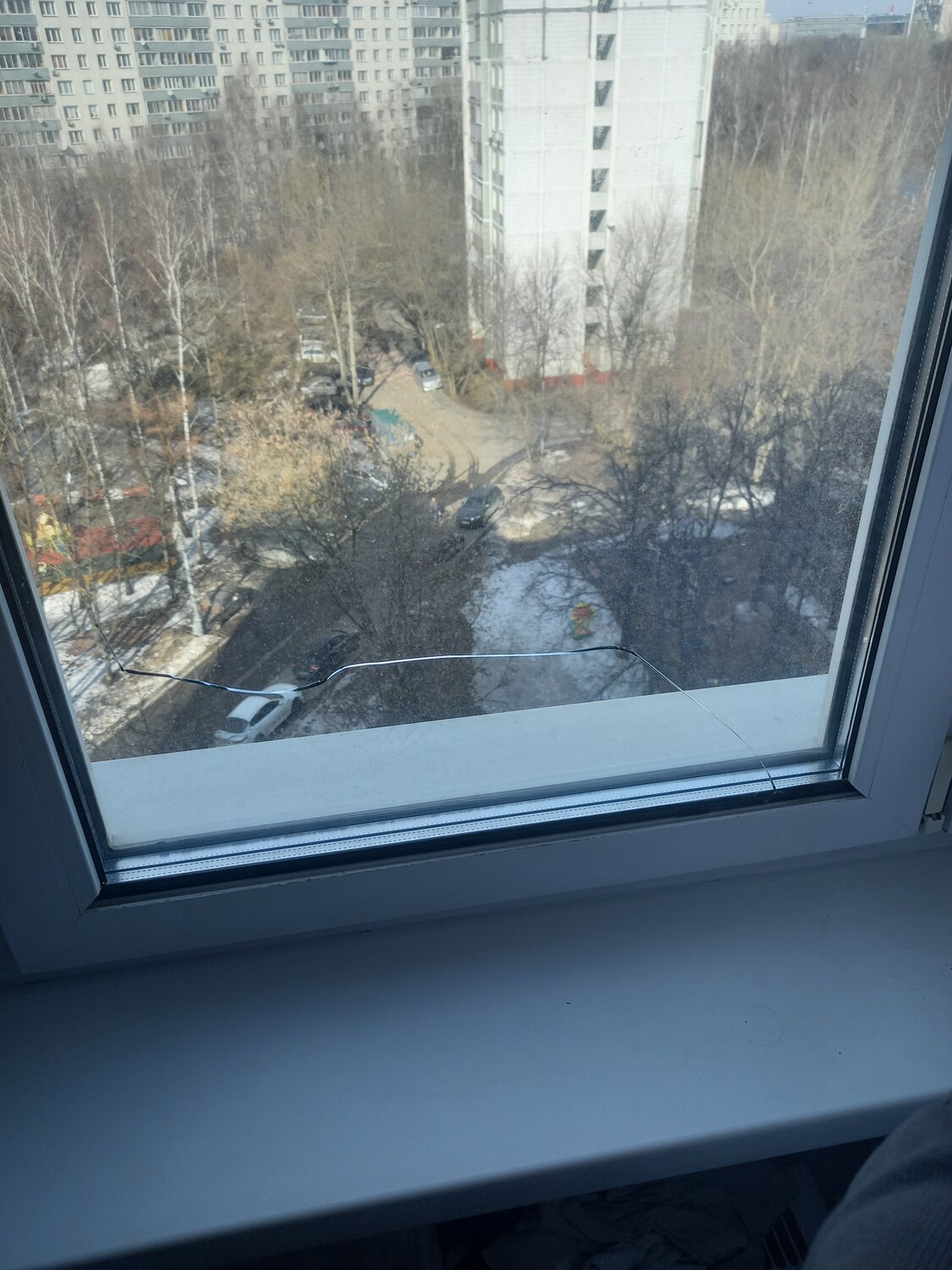 Замена стеклопакета