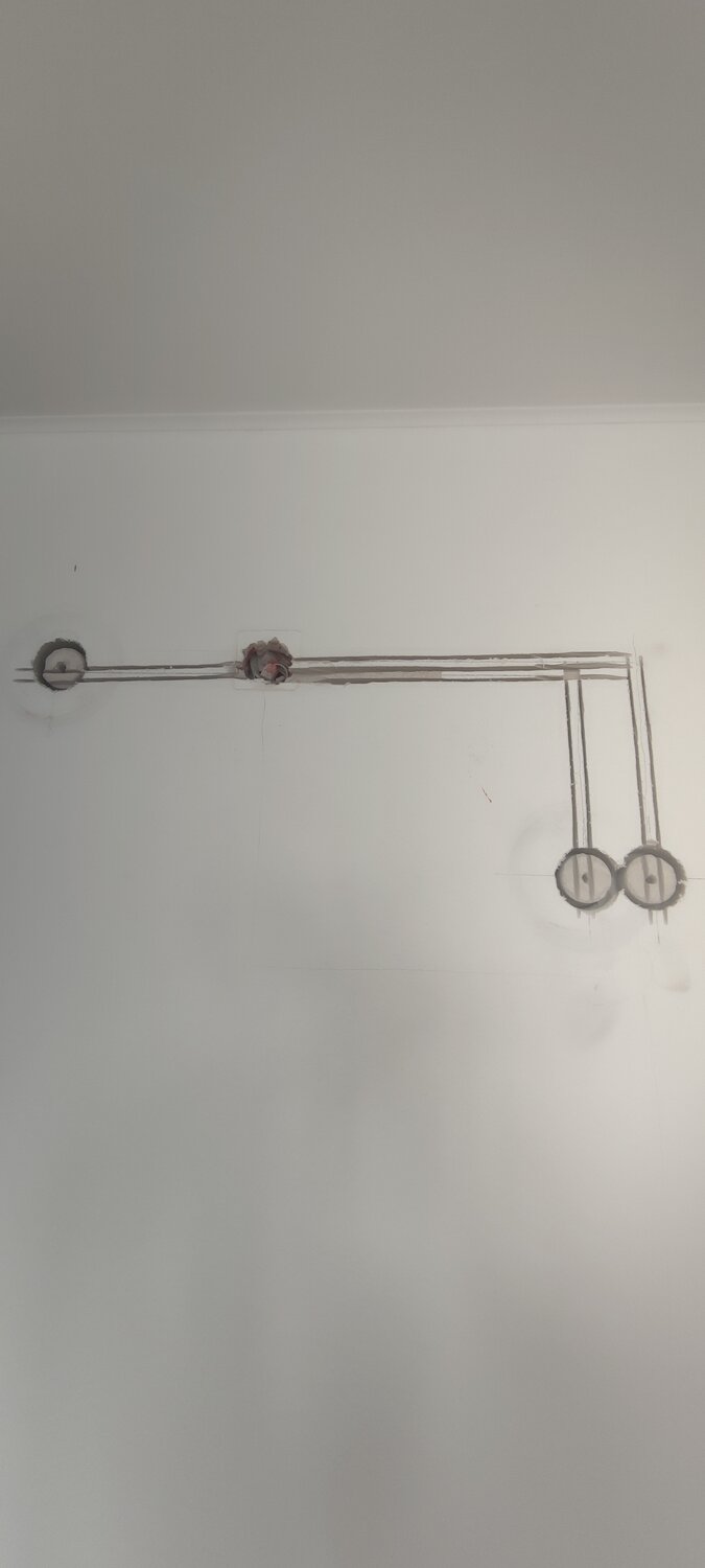 монтаж электропроводки в доме, штробление стен под проводку, скрытая электропроводка, монтаж электропроводки, штробить стены под проводку