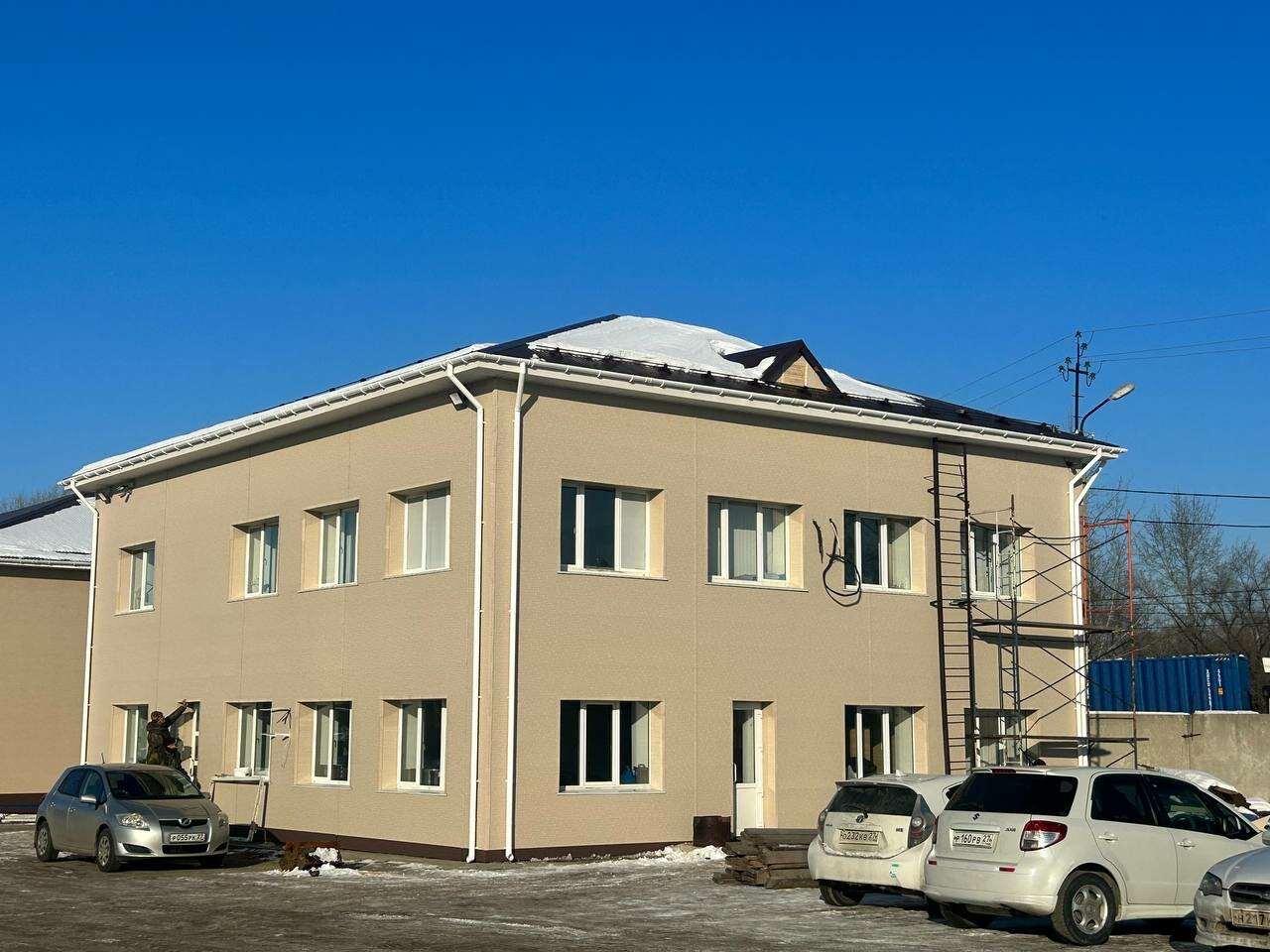 административное здание, здание, офисное здание, улица, офисное помещение