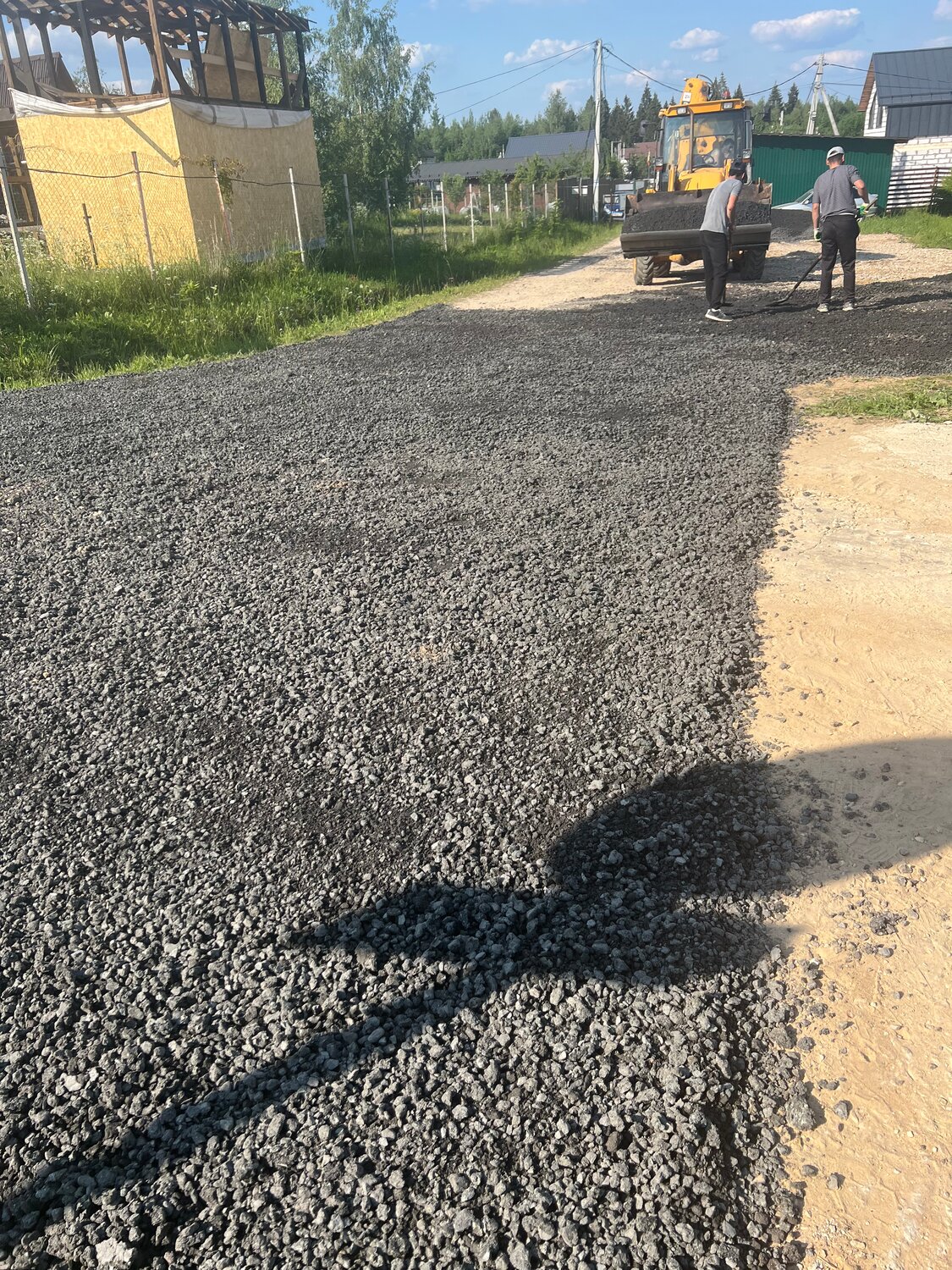 технология укладки асфальтовой крошки, щебеночно песчаная смесь, щебень, тонна асфальтовой крошки, крупный щебень