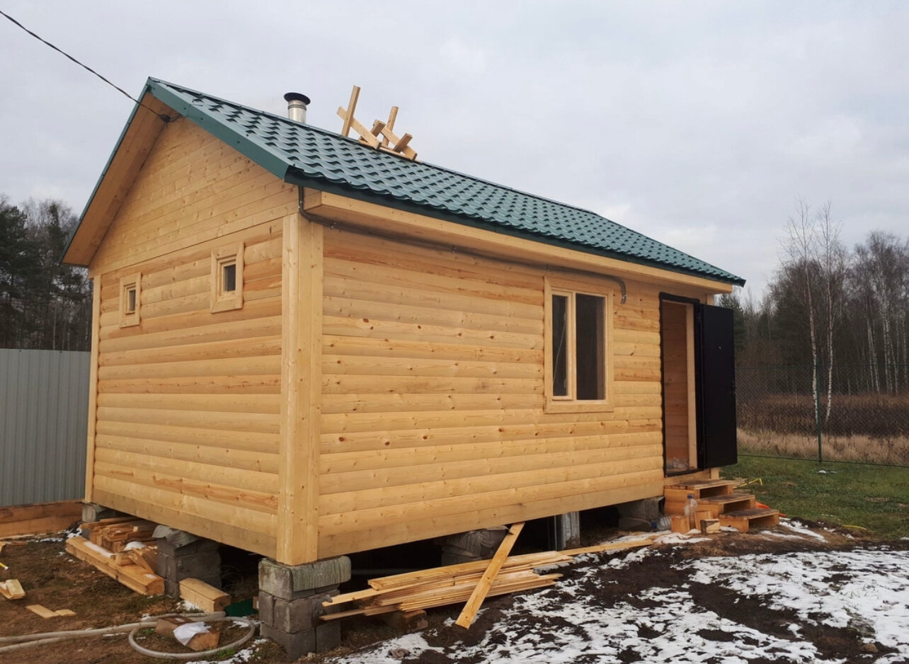 баня из бруса, баня из бруса под ключ, баня из бруса проекты, строительство бани, баня из бруса 3х5