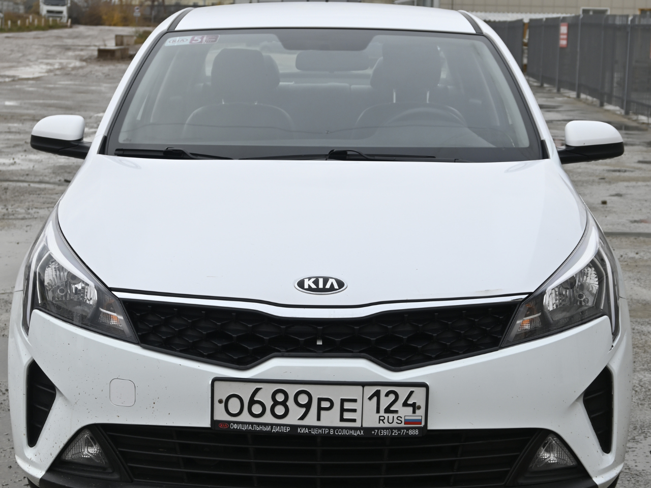 kia rio iv, белый киа рио, kia rio, киа рио 4 рестайлинг 2021, белая киа
