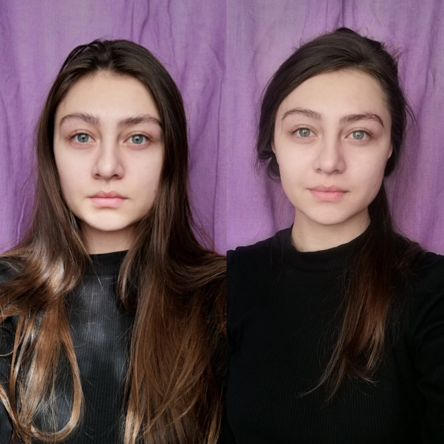 окрашивание бровей, брови, окрашивание бровей хной, брови хной, макияж прическа