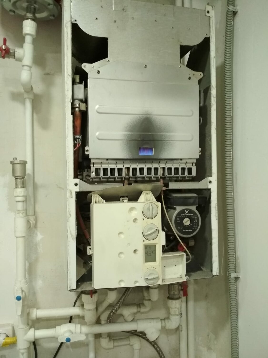 обвязка газового котла baxi 24f, котел, газовый котел двухконтурный, котел настенный газовый, котел protherm