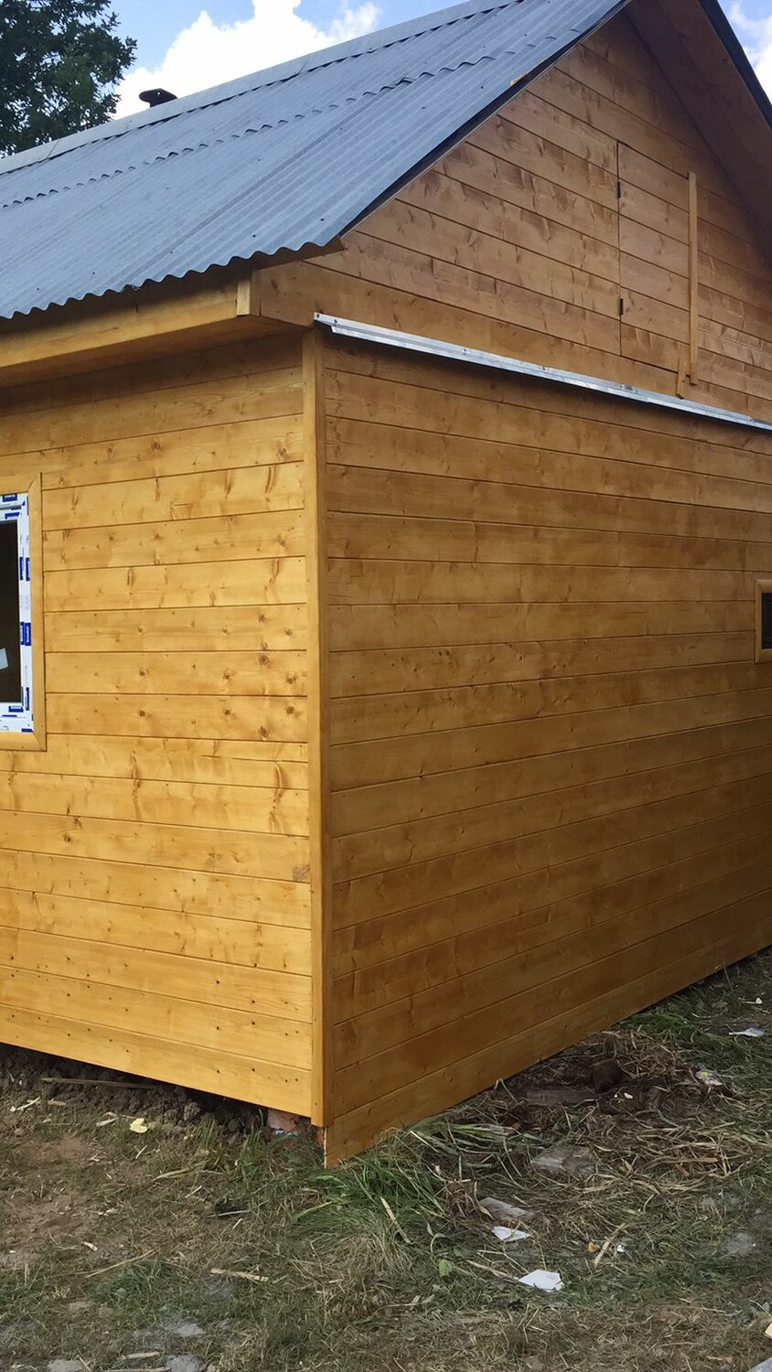баня каркасная, дачный домик, каркасная баня 3х4, дачная баня, деревянная бытовка