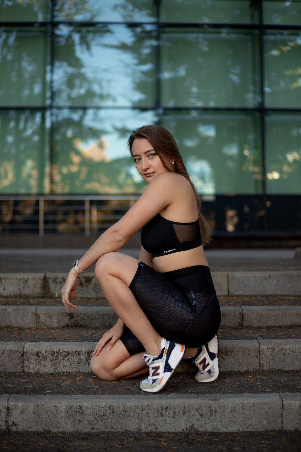 Спортивная фитнес - фотосессия
