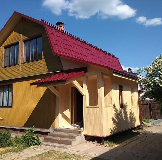 дачный домик, дача дом, каркасный дачный домик, каркасный дом, дачный дом