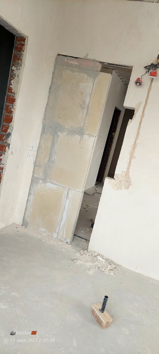 квартира, ремонт, квартира с отделкой, черновая отделка, проем