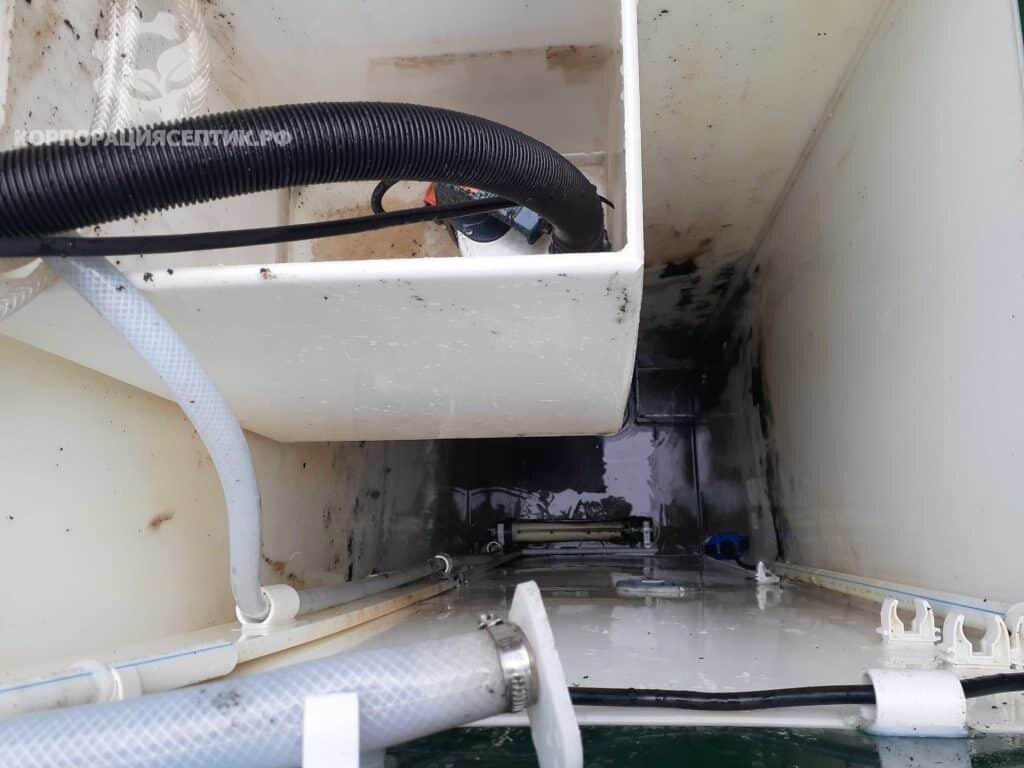 чистка септика, септик астра, септик юнилос астра, ремонт септика, септик юнилос