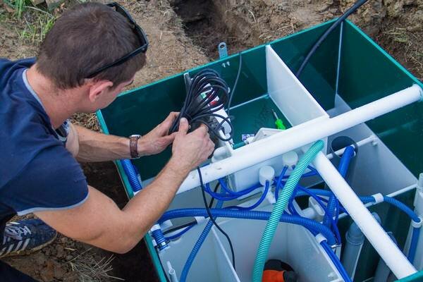 установка септика топас, обслуживание септика топас, обслуживание септика топаз, обслуживание септика, юнилос астра 5