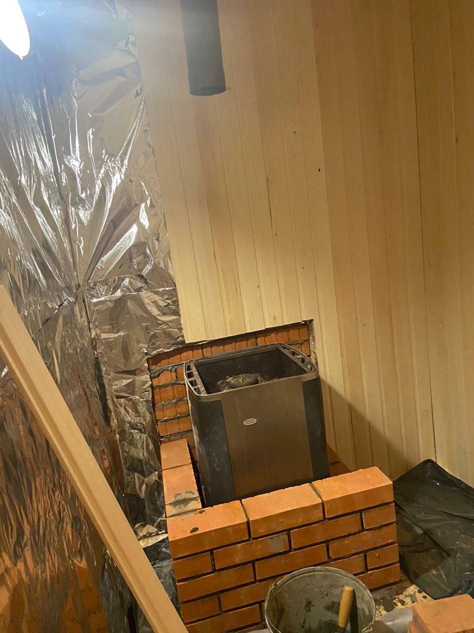 Отделка парной