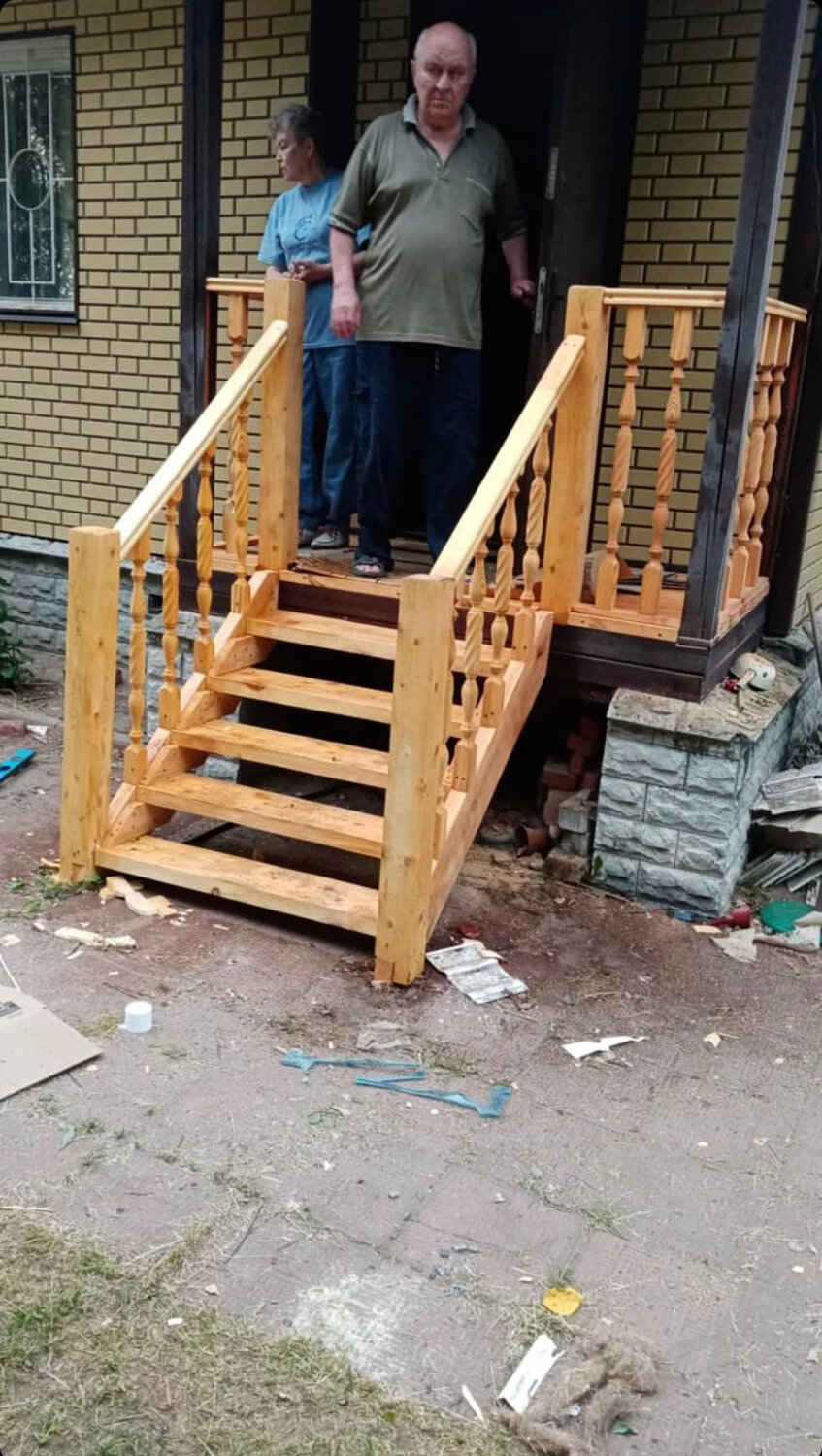 Ремонт крыльца
