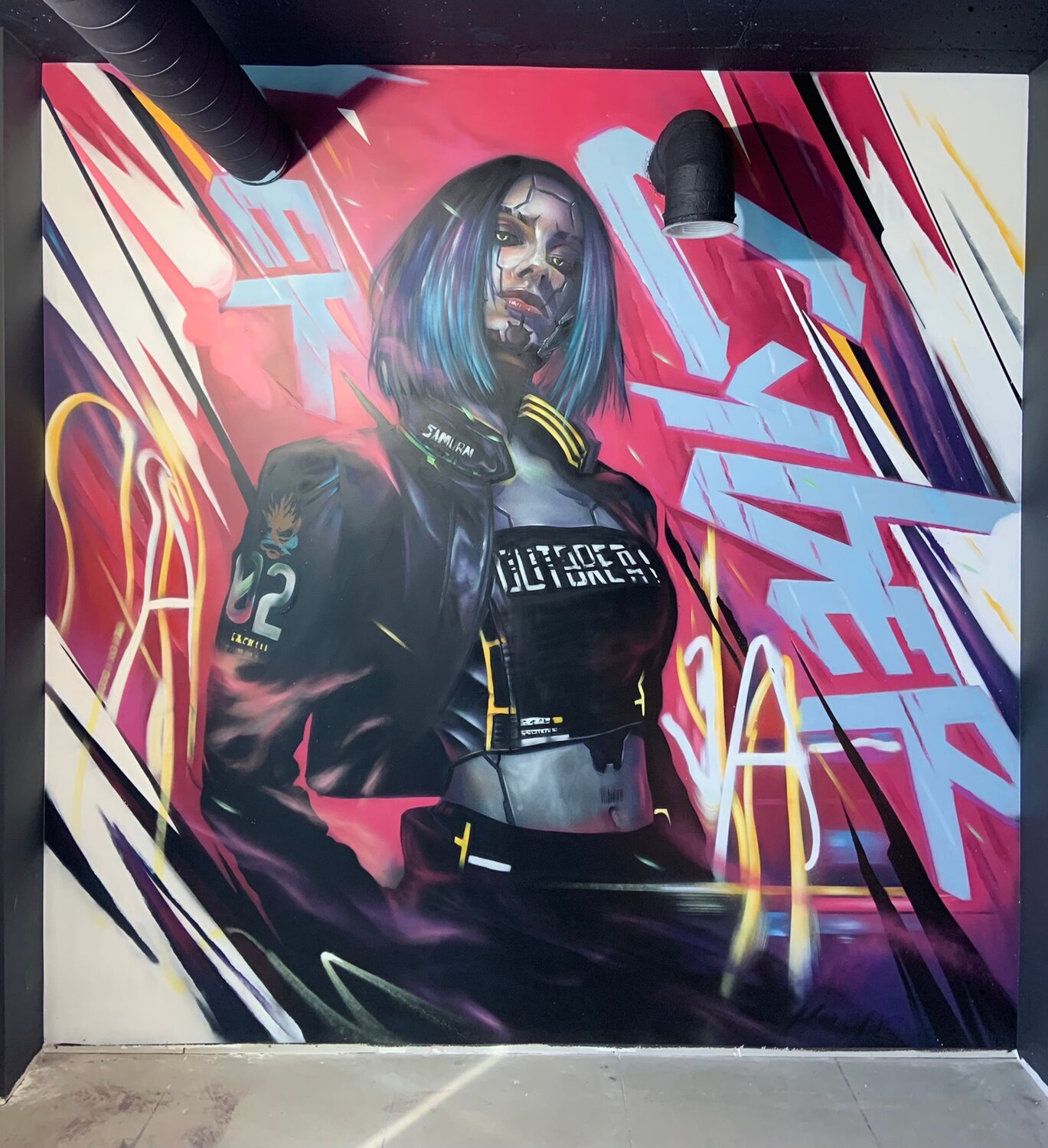 поп арт, картины, cyberpunk 2077 прохождение, киберпанк 2077 девушка киборг, картины поп арт