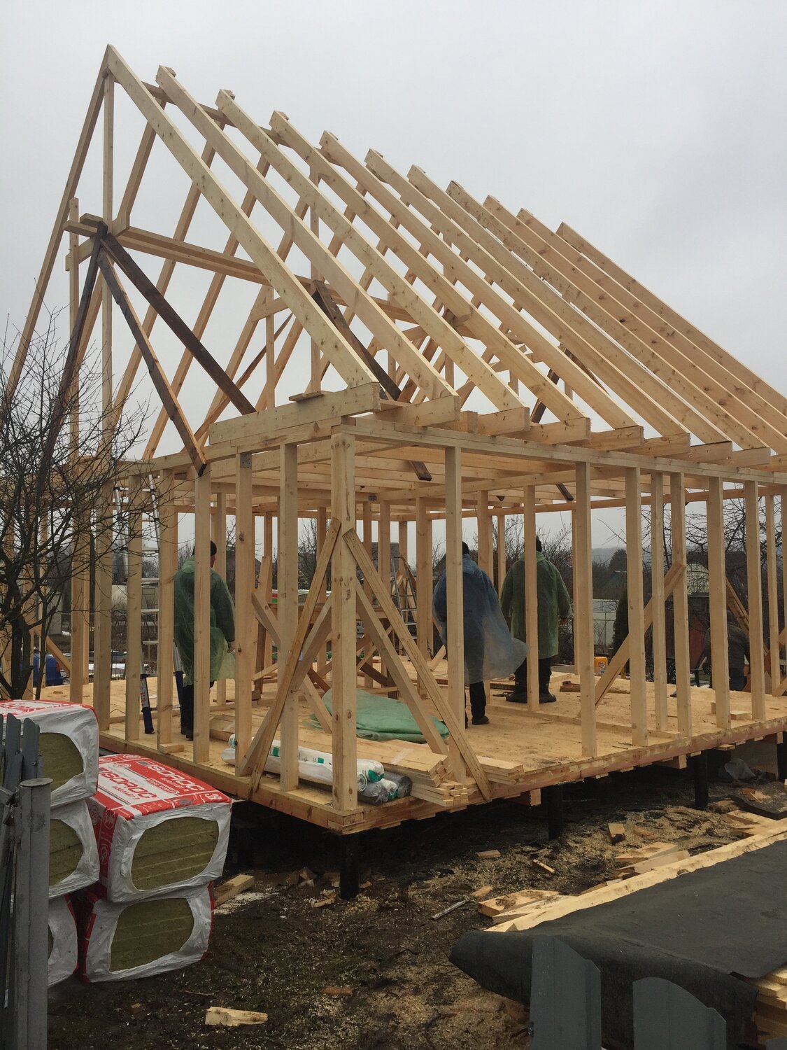 Строительство быстровозводимого дома