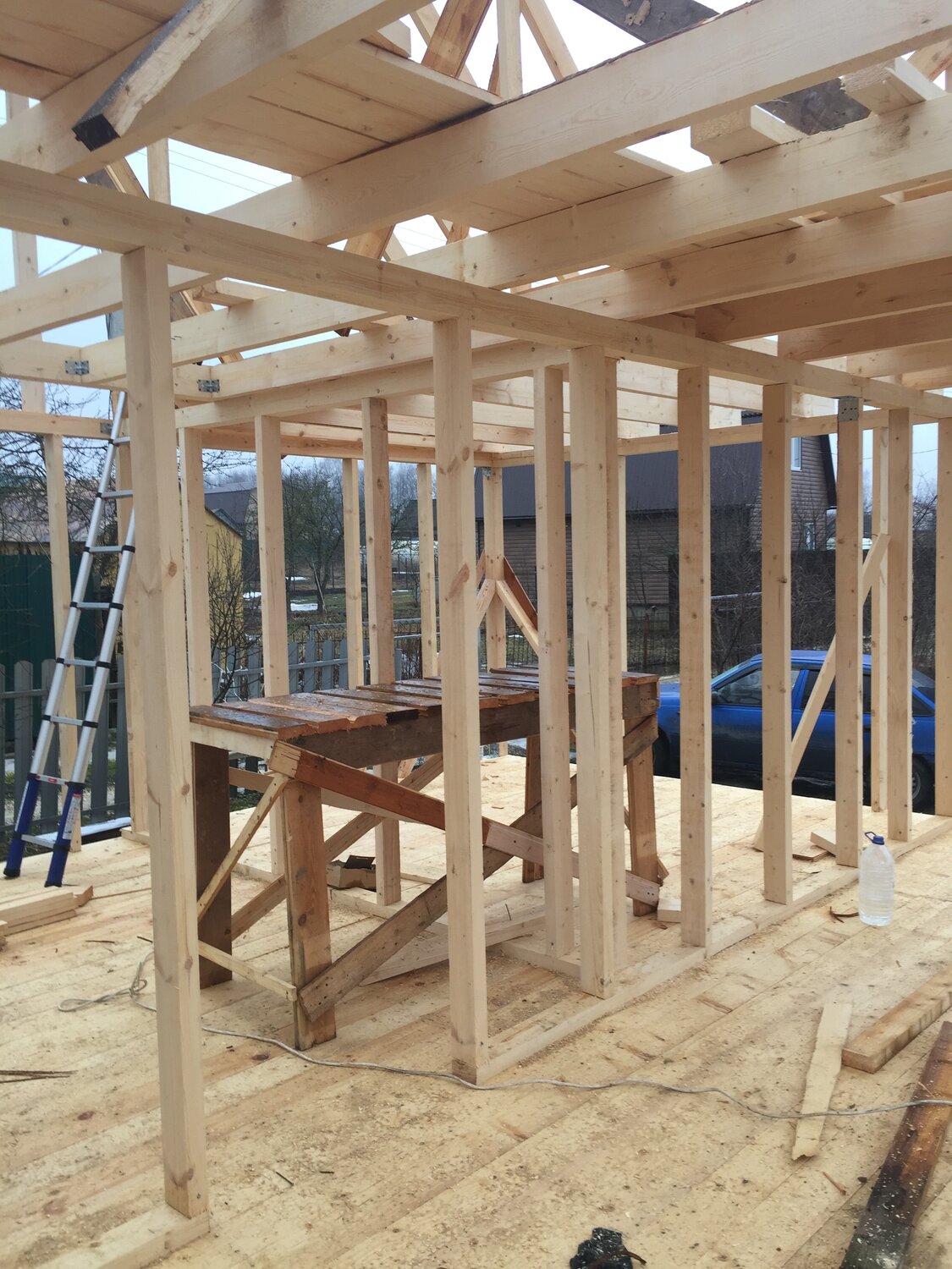 Строительство быстровозводимого дома