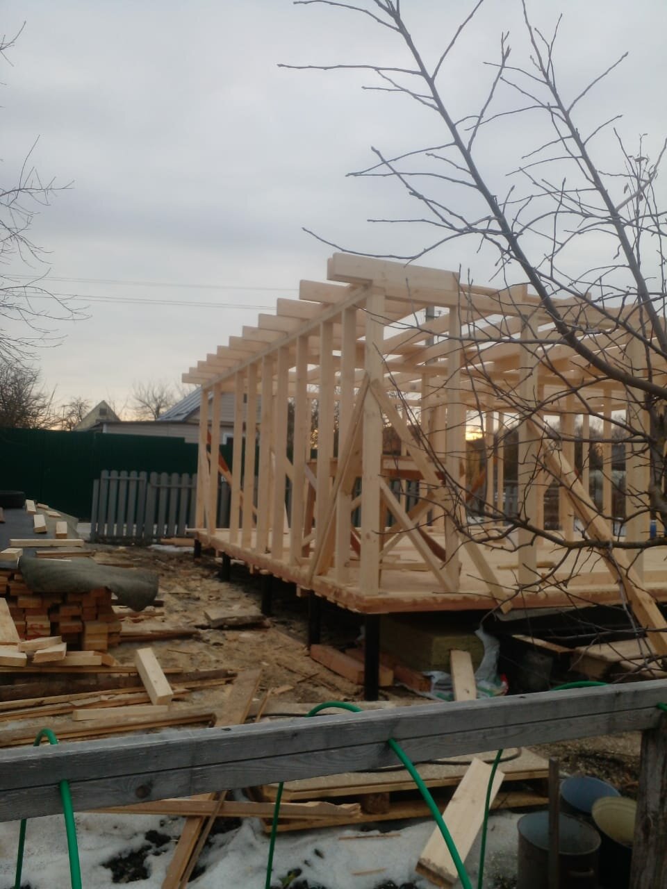 Строительство быстровозводимого дома