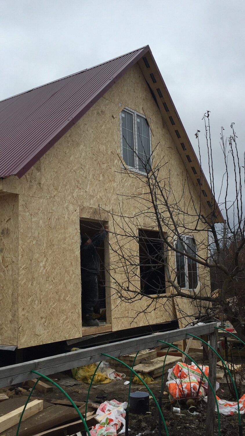 Строительство быстровозводимого дома