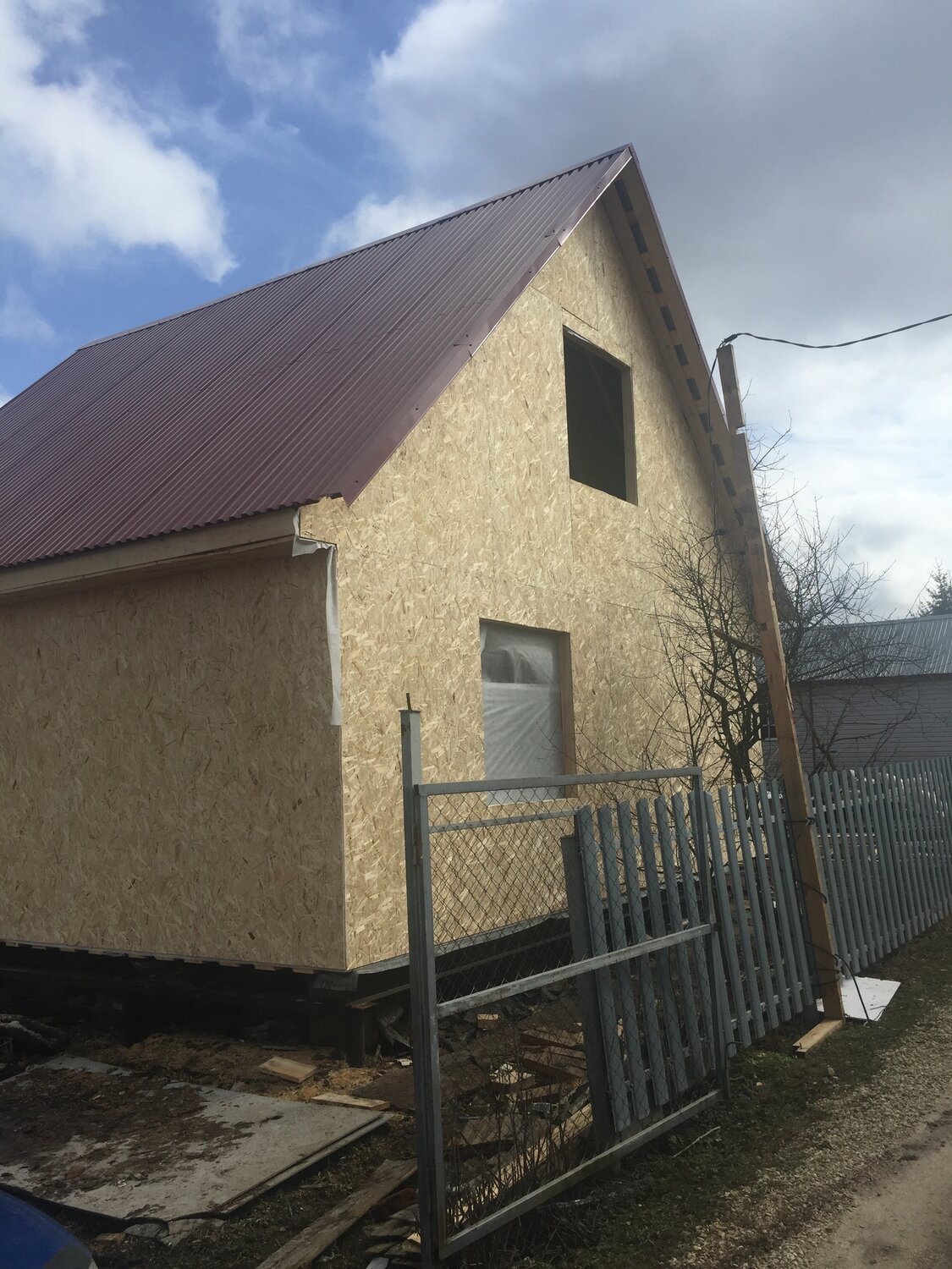 Строительство быстровозводимого дома