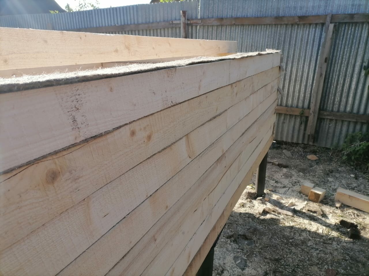 Строительство бани из бруса