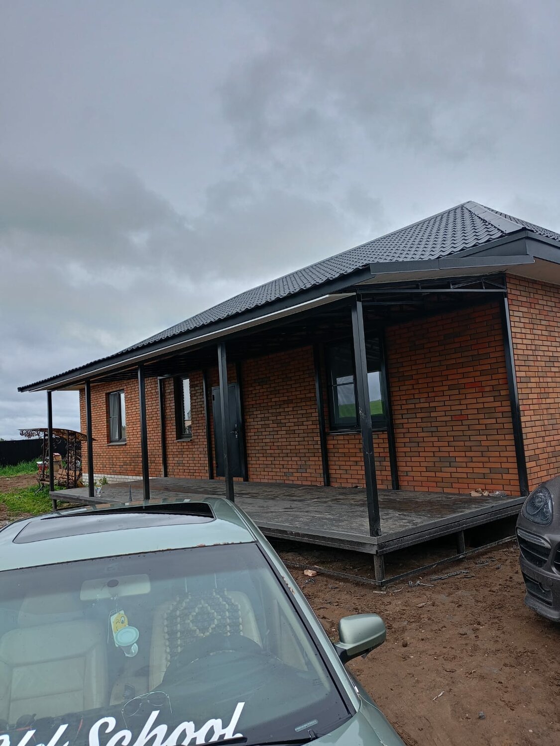 Строительство террасы к дому