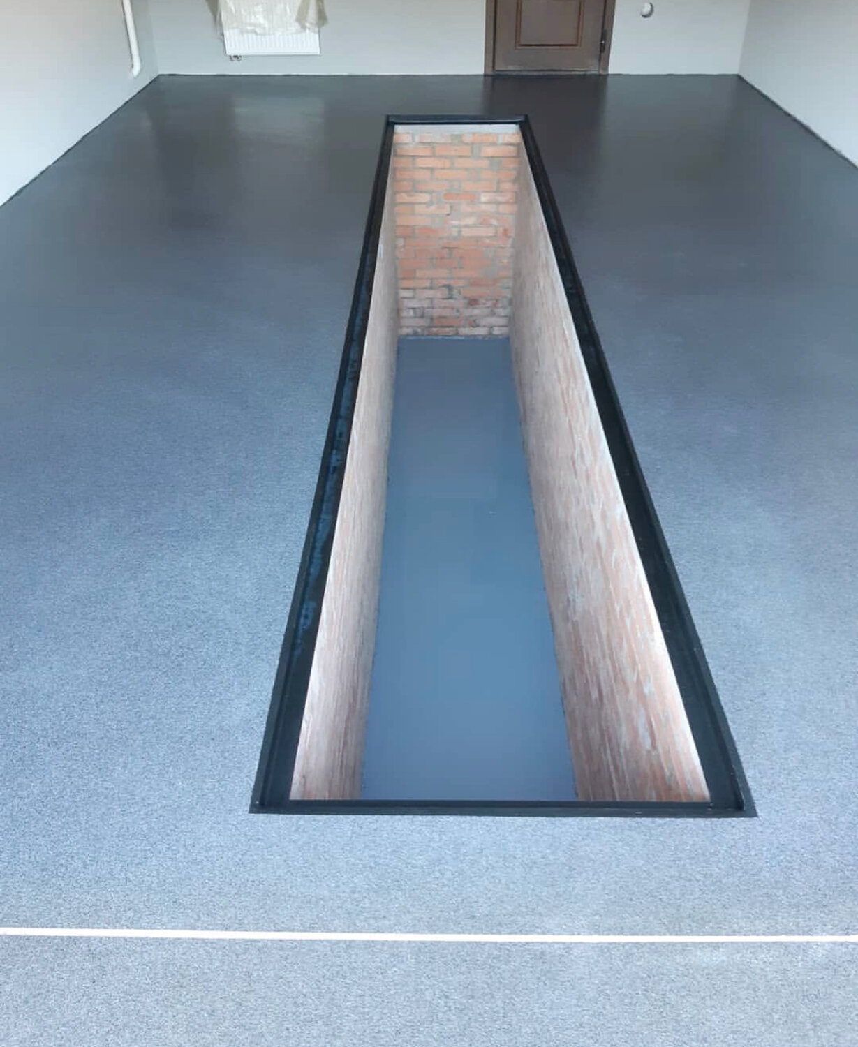 яма в гараже, смотровая яма, ровный пол в гараже, смотровая яма rhe45, смотровая яма в гараже