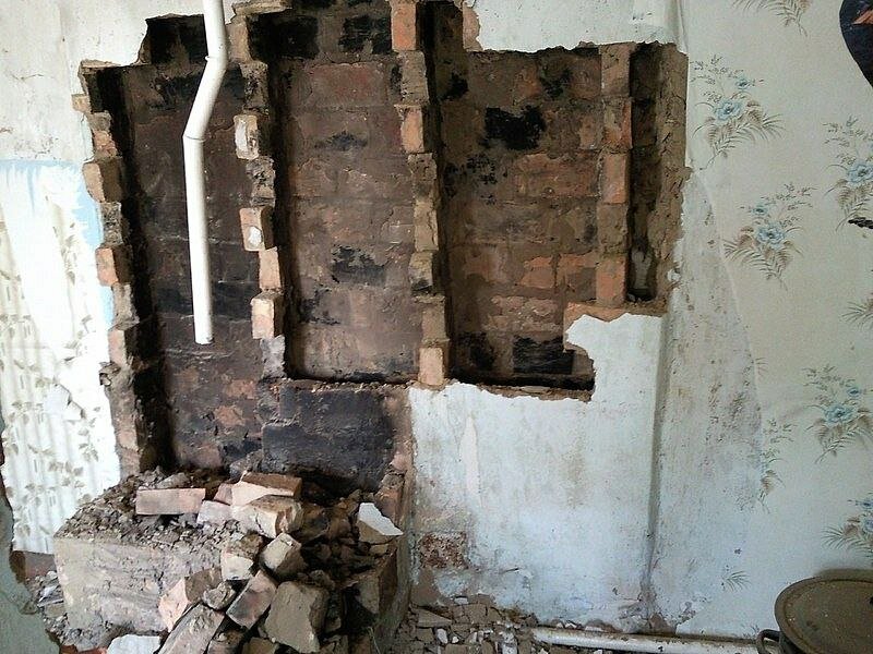 Как разобрать трубу печки