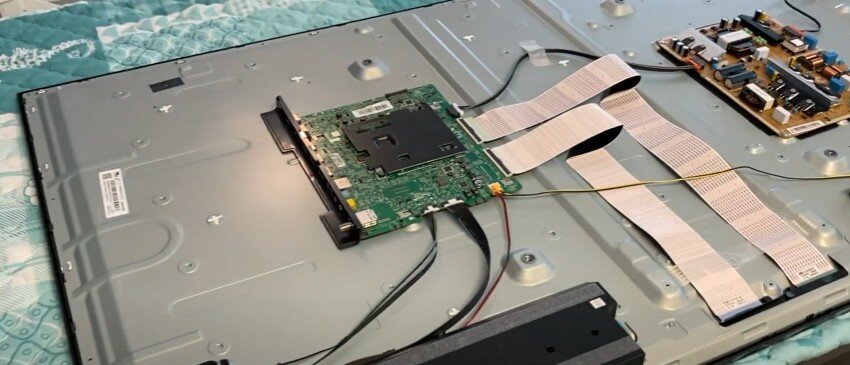samsung ue55m6550au, восстановление матриц, матрица телевизора, ремонт телевизора, плата телевизора