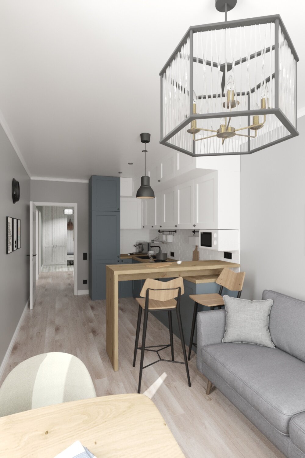 пик евродвушка кухня гостиная, обустройство студии 20 кв.м, кухня гостинная 20кв пик, дизайн студии, кухня гостиная в скандинавском стиле