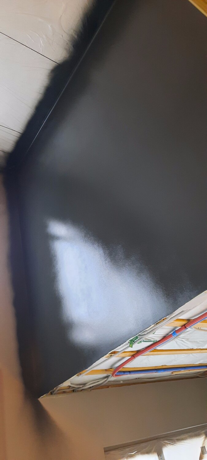 размытое изображение, монтаж потолка без газа, прозрачное полотно для натяжных потолков, потолок, монтаж натяжных потолков