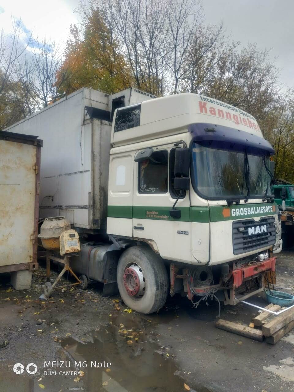 ман командор, вольво фш 12 тягач, разборки вольво ф 12, ман командор f2000 414, тягач