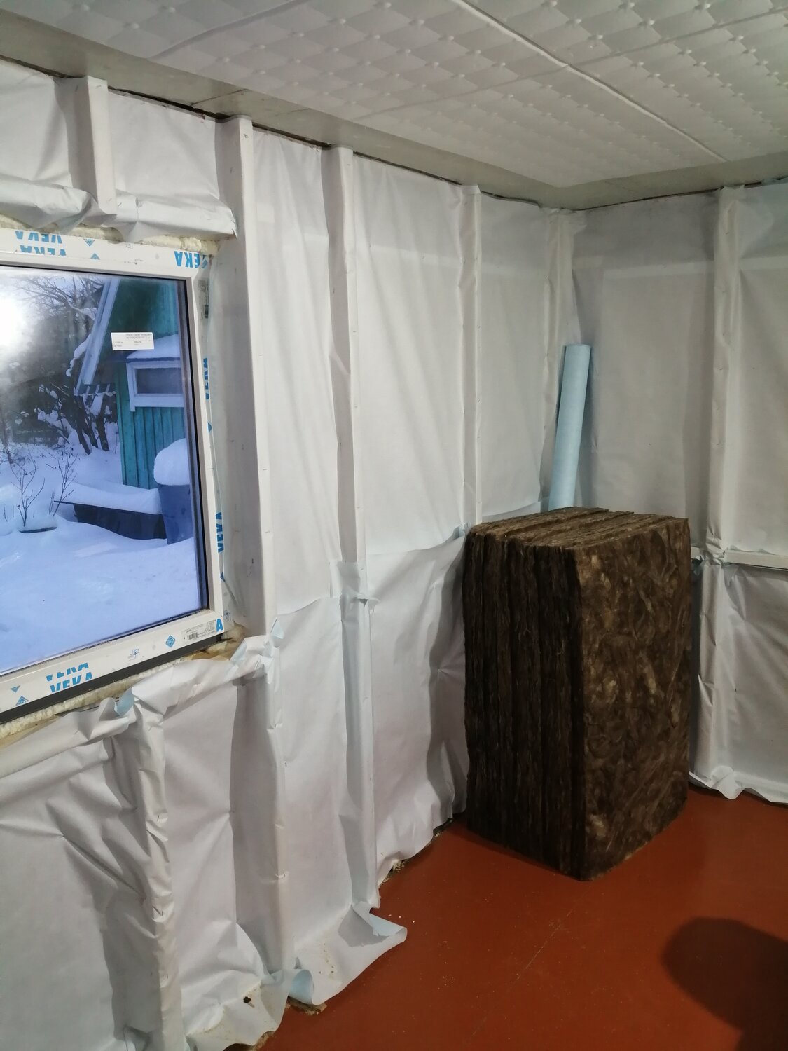 утеплитель для вагончика, утепление, теплоизоляция веранды, утепление веранды, шторы для производственных помещений