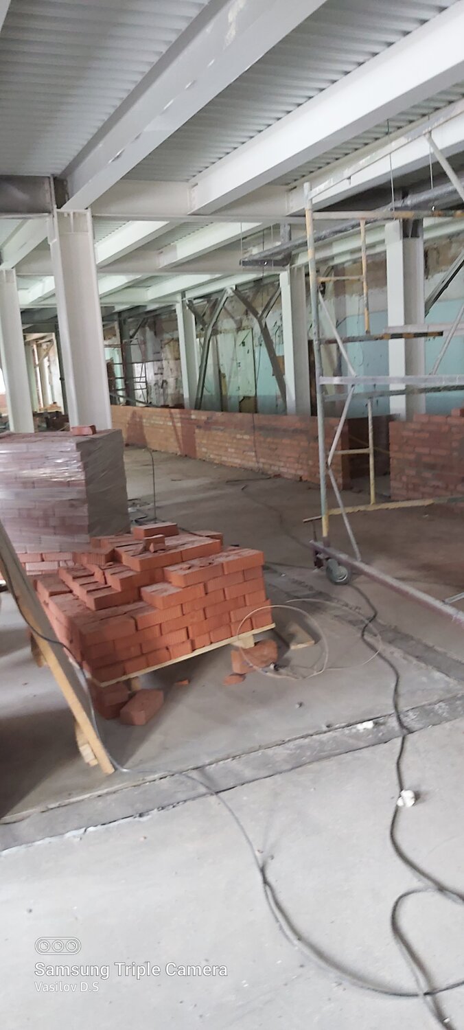 строительство, кирпичный дом, строительный, петухова 1в, кирпичная кладка